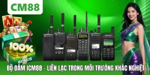 Bộ Đàm ICM88 – Máy Liên Lạc Hàng Hải Bền Bỉ, Chống Nước